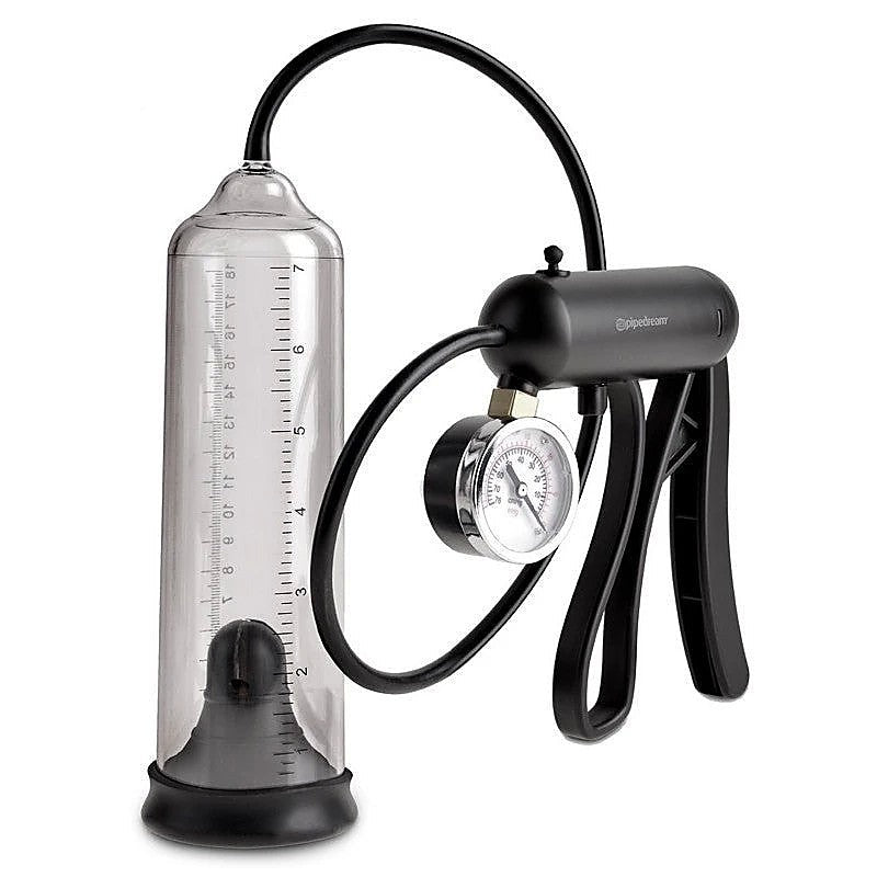 Pump Worx Pro-Gauge Power Penis Pump by Pipedream - Pumps, Extenders and Sleeves