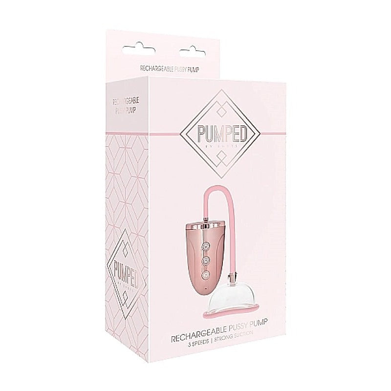 Pumped Rechargeable Pussy Pump by Shots Toys - Pussy And Clit Toys