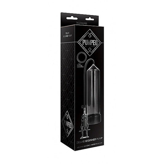 Pumped Deluxe Beginner Pump by Shots Toys - Penis Pumps And Stretchers