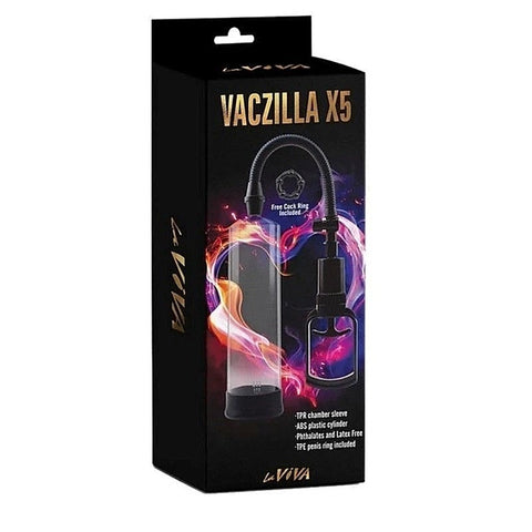 La Viva Vaczilla X5 Penis Pump USB Rechargeable with Quick Release - Pumps, Extenders and Sleeves