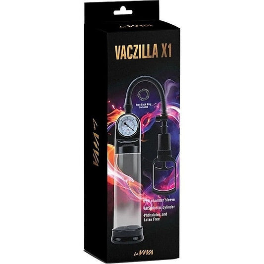 Vaczilla X1 Penis Enlargement Pump by La Viva - Pumps, Extenders and Sleeves