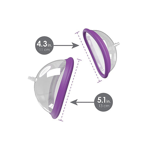 Fantasy For Her Rechargeable Pleasure Pump Kit - Pussy And Clit Toys