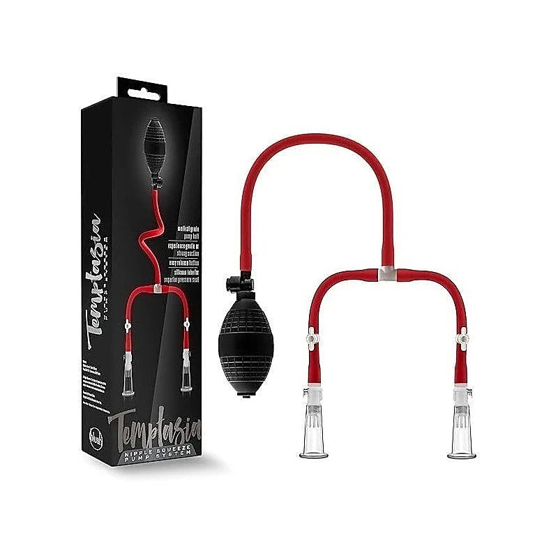 Temptasia Nipple Squeeze Pump System - Breast and Nipple Toys