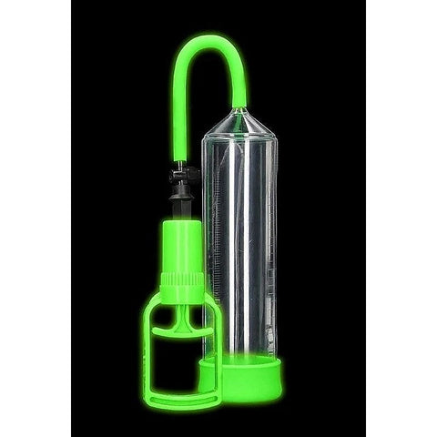 OUCH! Glow in Dark Comfort Beginner Pump by Shots Toys - Pumps, Extenders and Sleeves