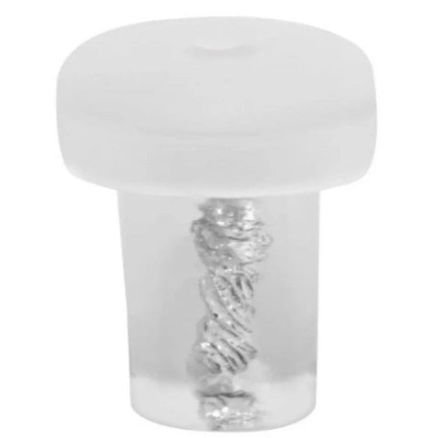 Shots Toys LuvPump Magic Dual Pleasure Silicone Pump & Stroker Crystal Clear - Masturbators and Strokers