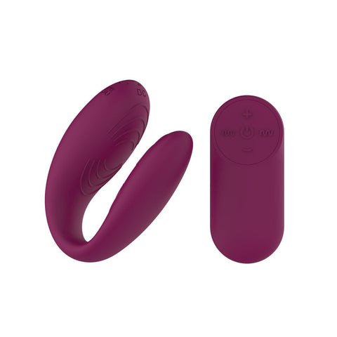 Passion Play Couples Vibrator with Remote Controller - Personal Massagers
