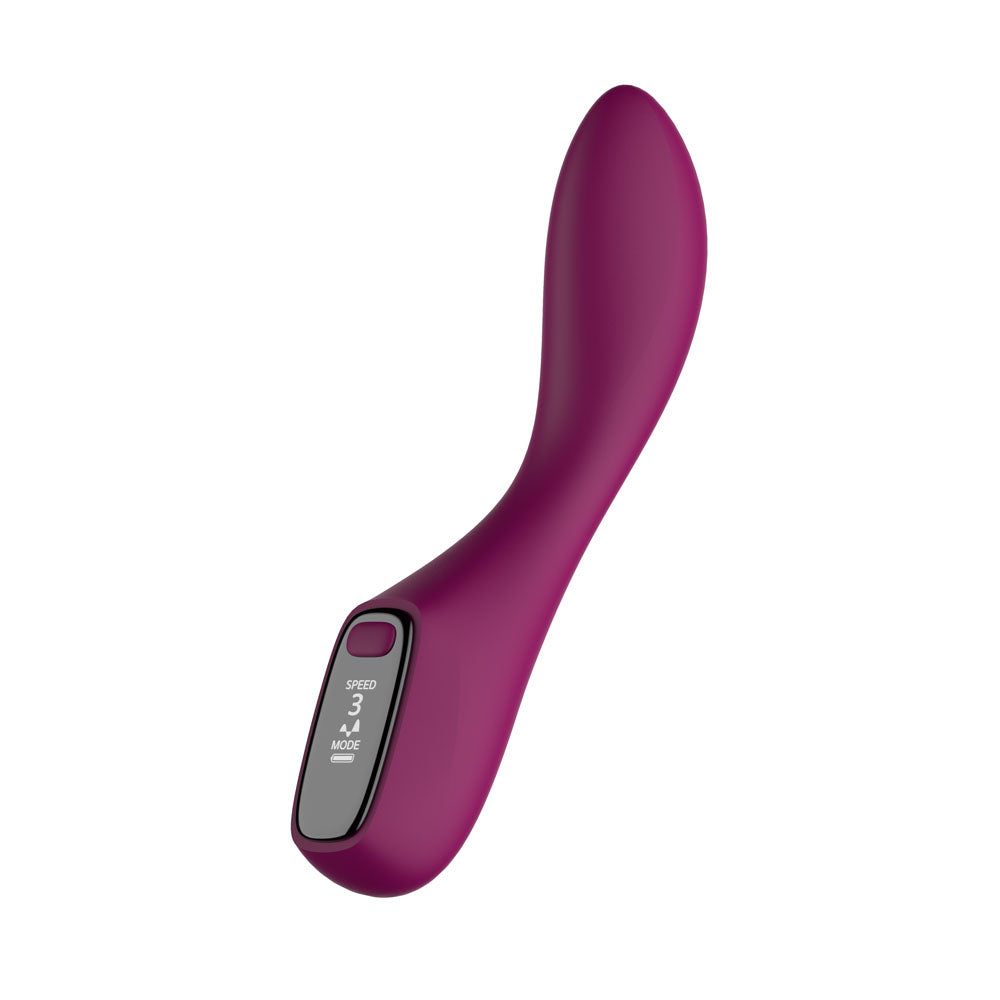 Passion Play Rechargeable G-Spot Vibrator with LED Screen - G-Spot Vibrators