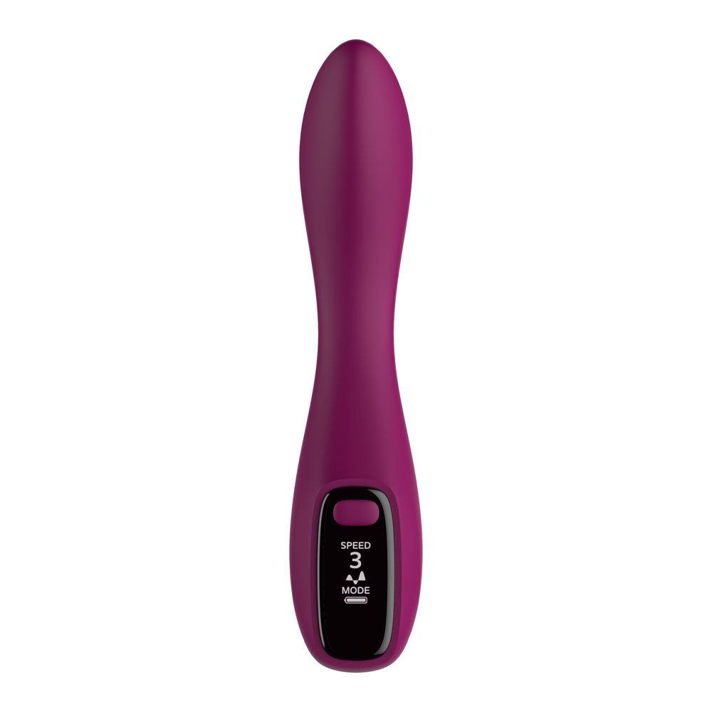 Passion Play Rechargeable G-Spot Vibrator with LED Screen - G-Spot Vibrators