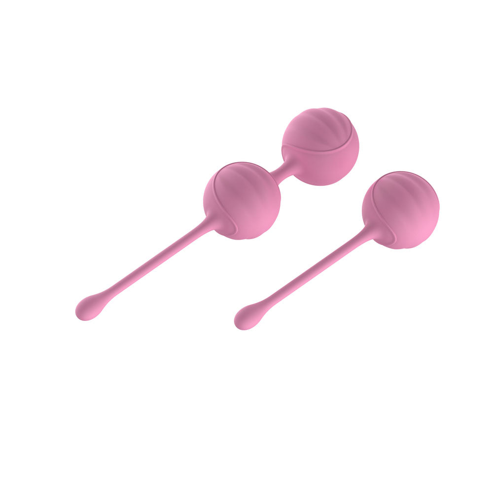 Passion Play 2 Piece Silicone Kegel Ball Set - Love Eggs and Kegel Exercisers