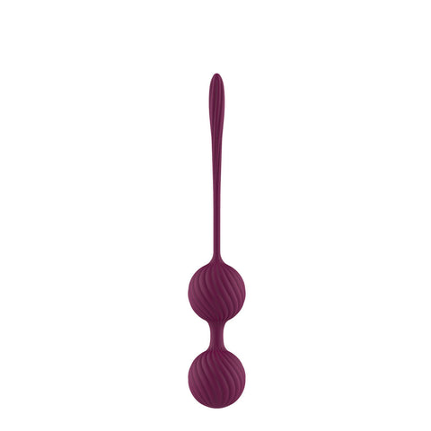 Passion Play Pelvic Floor Training Dual Kegel Balls - Love Eggs and Kegel Exercisers