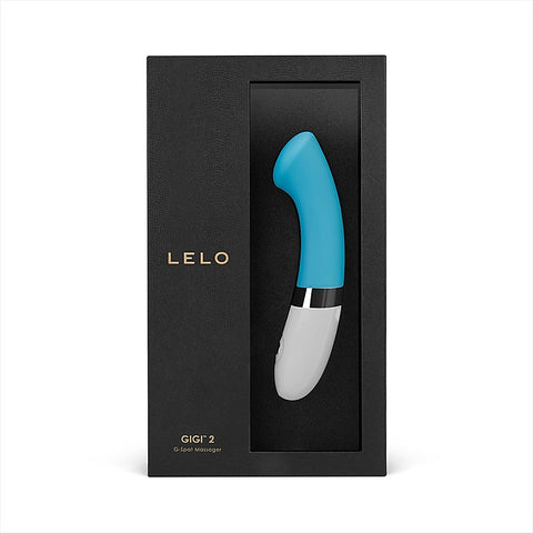 Lelo Gigi 2 Rechargeable G Spot Vibrator Curved Tip Precision - Luxury Sex Toys