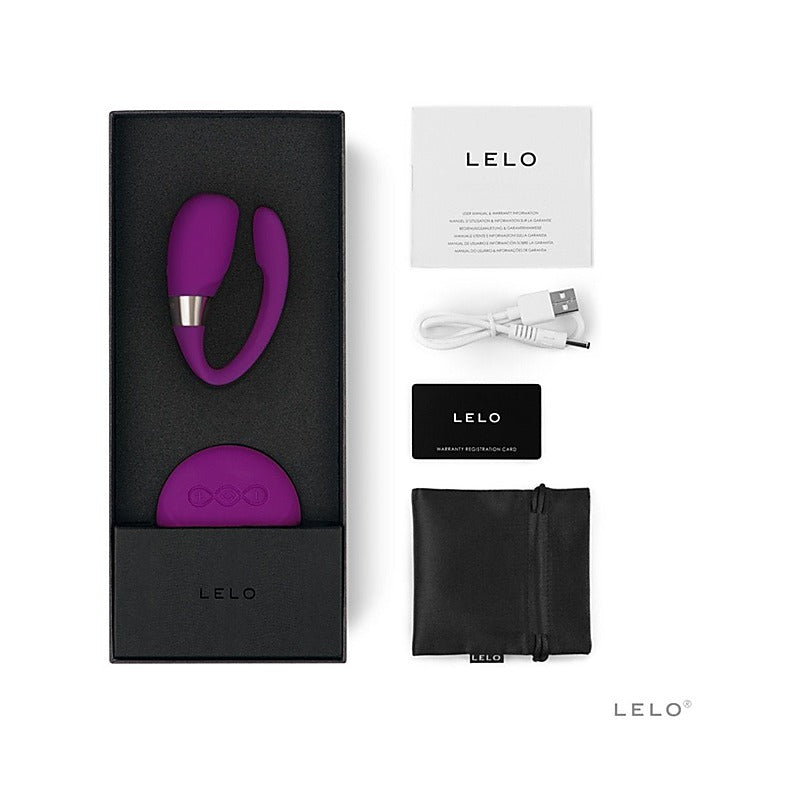 Lelo Tiani 3 Remote Controlled Couples Vibrator with SenseMotion Technology - Strap On Sextoys