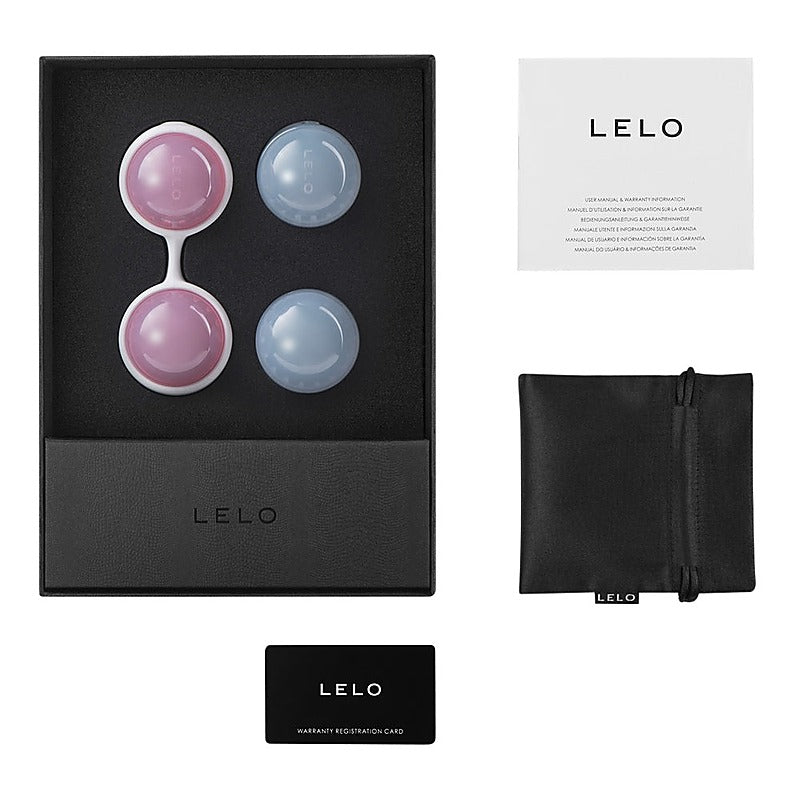 Lelo Luna Beads Regular Kegel Exerciser Balls Progressive Pelvic Training - Love Eggs and Kegel Exercisers