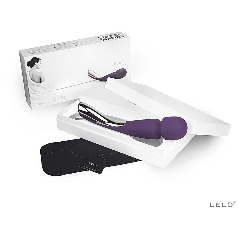 Lelo Smart Wand Large Rechargeable Body Massager with SenseTouch Technology - Fancy Dress Ups