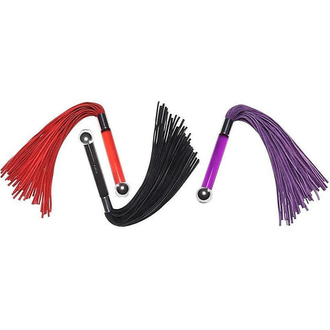 Sensua Suede Bondage Play Whip by Lelo - Whips And Crops