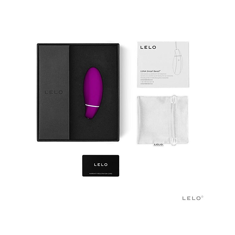Lelo Luna Smart Bead Vibrating Kegel Exerciser with Smart Sensor Technology - Love Eggs and Kegel Exercisers