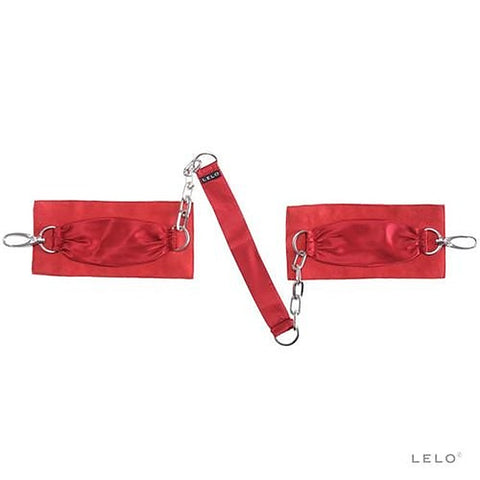 Lelo Sutra Chainlink Adult Cuffs with Silk and Suede Design - Cuffs And Restraints