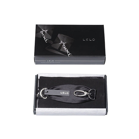 Lelo Sutra Chainlink Adult Cuffs with Silk and Suede Design - Cuffs And Restraints