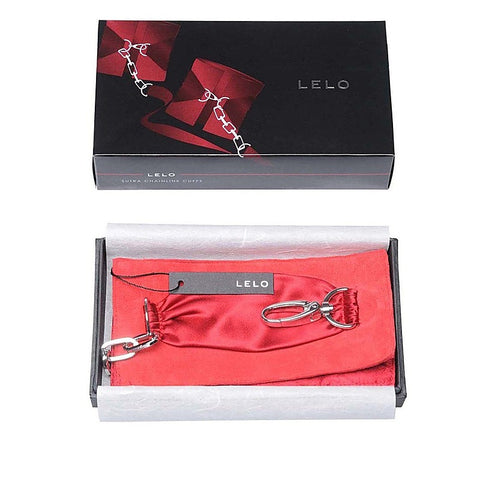 Lelo Sutra Chainlink Adult Cuffs with Silk and Suede Design - Cuffs And Restraints