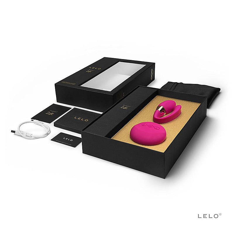 Lelo Tiani 24K Gold Couples Vibrator with SenseMotion Technology - Rabbit Vibrators