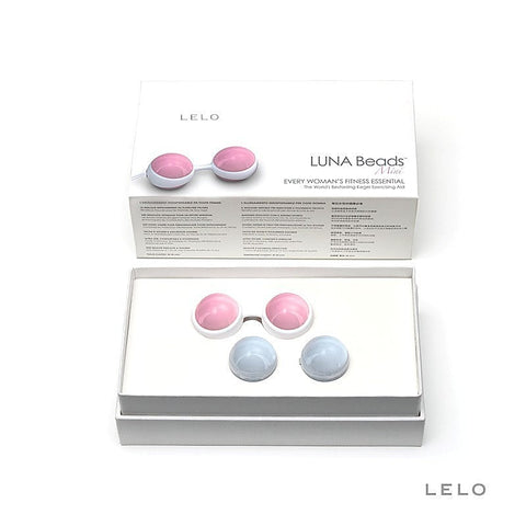 Lelo Luna Beads Mini Kegel Exerciser Balls Progressive Weight Training - Love Eggs and Kegel Exercisers