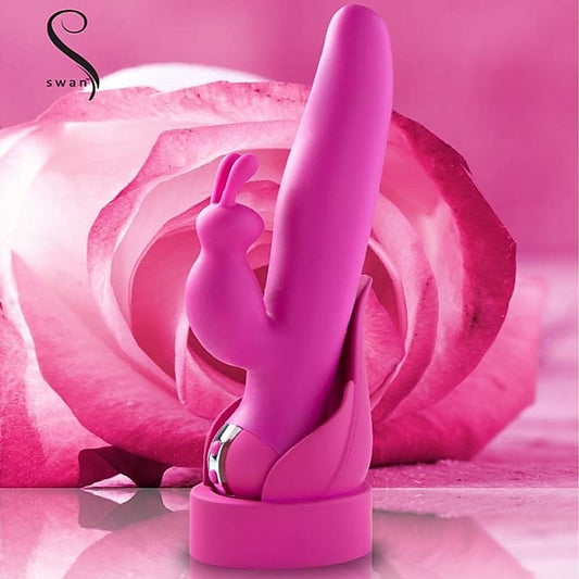 Swan Adore Luxury Rabbit Vibrator by BMS Factory - Rabbit Vibrators