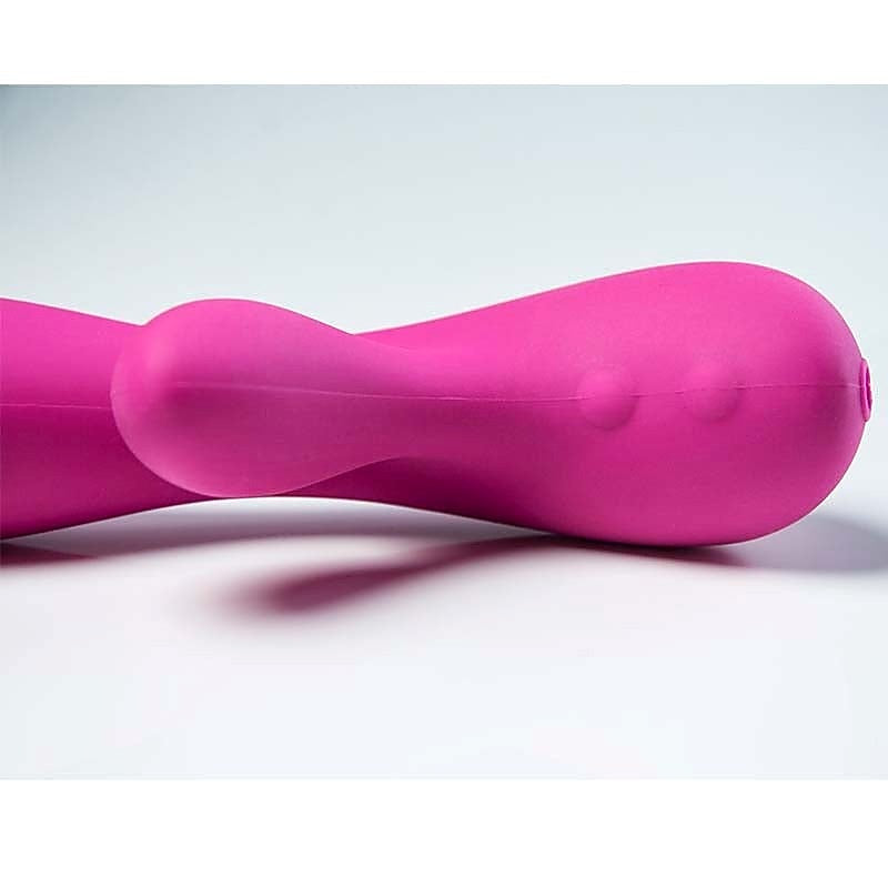Silver Swan Dual Motor Vibrator by BMS Factory - Rabbit Vibrators