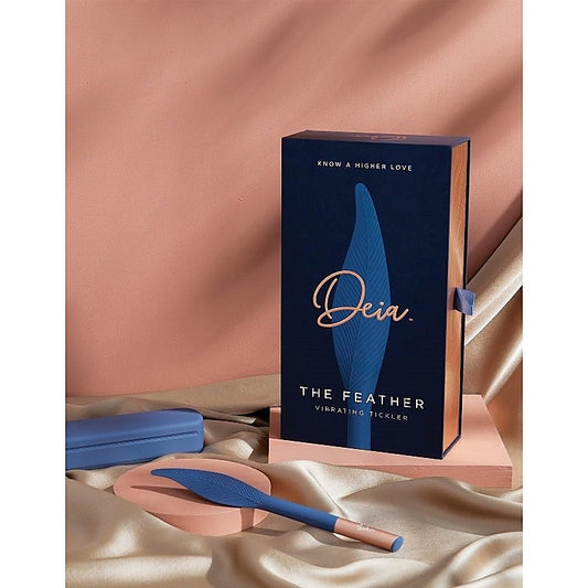 The Feather Silicone Vibrator by Deia - Clit Ticklers and Pulsators