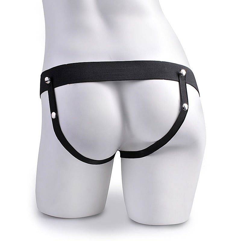 Fetish Fantasy 9 Inch Hollow Squirting Strap-On - Bullet Vibrators