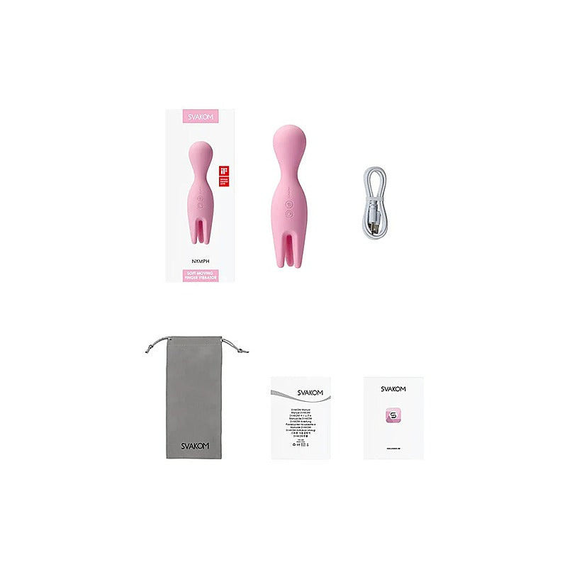 Nymph Multi Functions Foreplay Clitoral Vibrator by Svakom - Finger and Tongue Vibrators