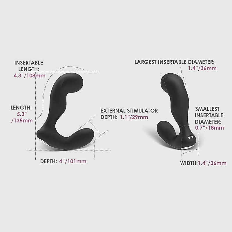 Iker App Controlled Vibrating Prostate Massager by Svakom - Luxury Sex Toys