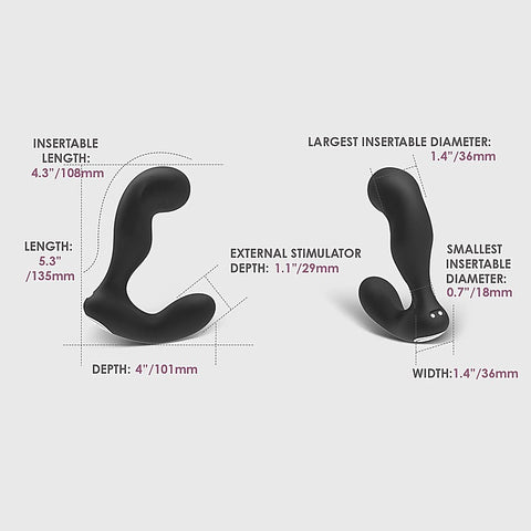 Iker App Controlled Vibrating Prostate Massager by Svakom - Luxury Sex Toys