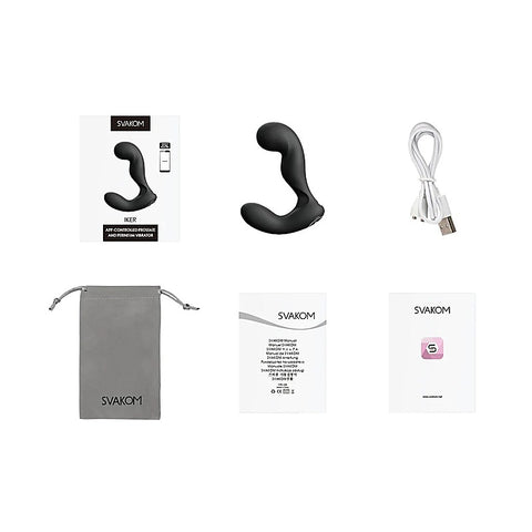 Iker App Controlled Vibrating Prostate Massager by Svakom - Luxury Sex Toys