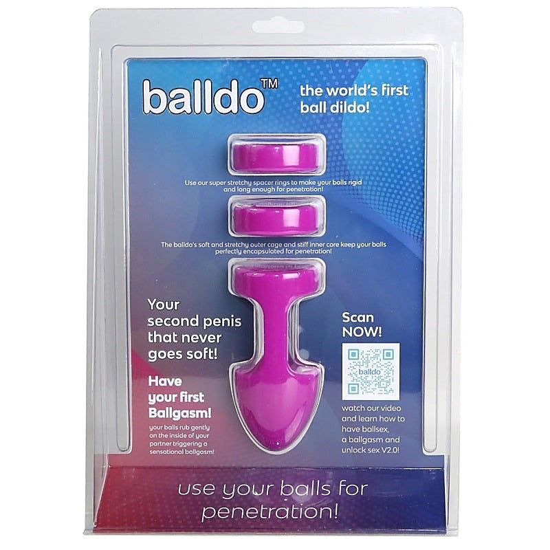 Professional-Grade Testicle Spacer by Balldo - Cock Rings