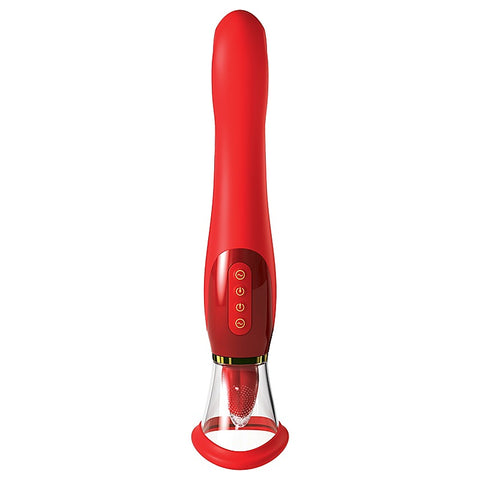 Pipedream Products Fantasy for Her Ultimate Pleasure 24K Gold Edition Vibrator - Clit Ticklers and Pulsators