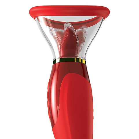 Pipedream Products Fantasy for Her Ultimate Pleasure 24K Gold Edition Vibrator - Clit Ticklers and Pulsators