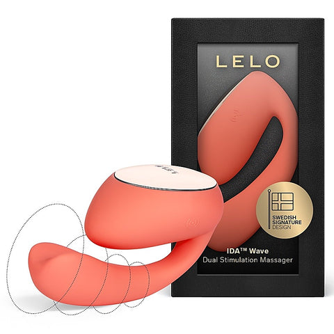 Lelo Ida Wave Dual App Controlled G Spot Vibrator with WaveMotion Technology - Remote Control Vibrators