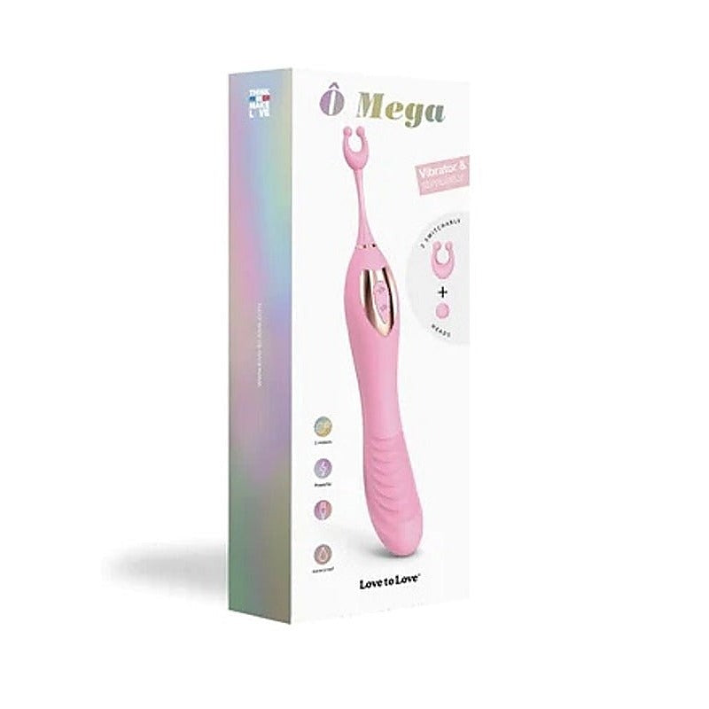 Love To Love O Mega Powerful Rechargeable Vibrator - Clit Ticklers and Pulsators
