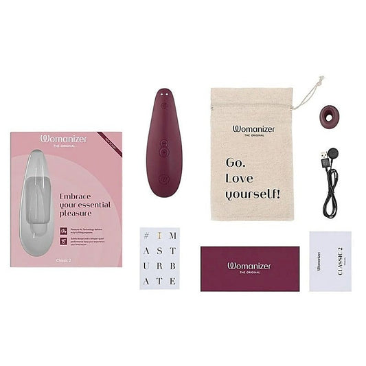 Womanizer Classic 2 Clitoral Stimulator by Love Honey - Rabbit Vibrators