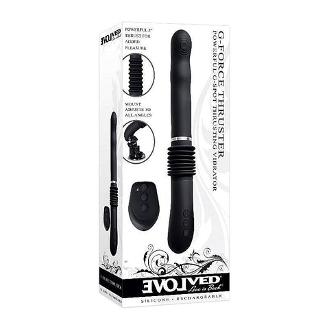 Premium G-Force Thruster Black by Evolved - Luxury Sex Toys