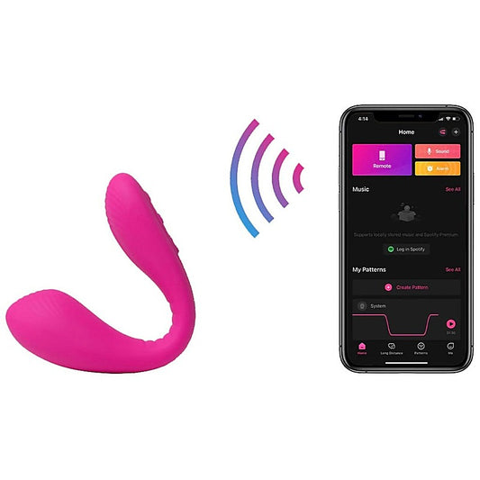 Dolce Remote Control G Spot And Clitoral Vibrator By Lovense - Remote Control Vibrators