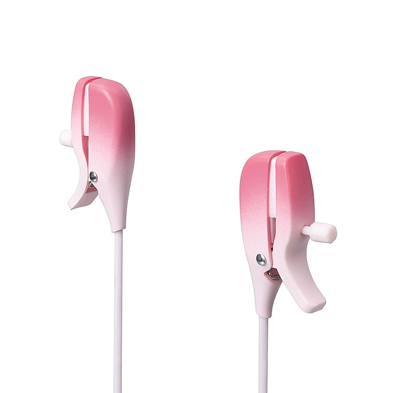 Gemini App Controlled Vibrating Nipple Clamps by Lovense - Breast and Nipple Toys