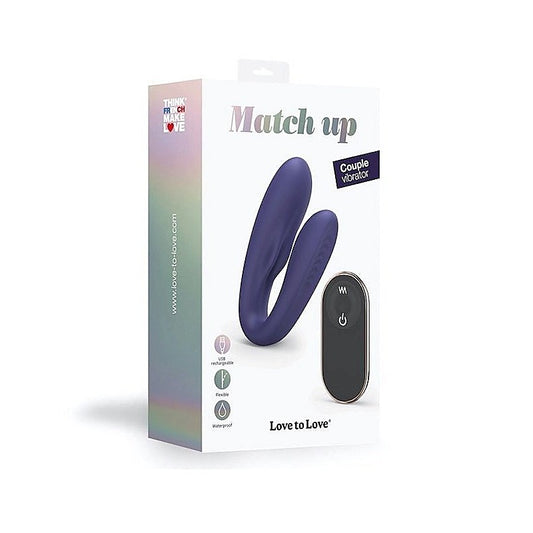 Match Up Couples Vibrator by Love To Love - Remote Control Vibrators