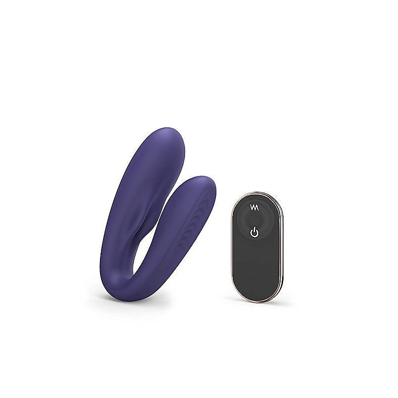 Love To Love Match Up Dual Stimulation Couples Vibrator with Remote Control - Remote Control Vibrators