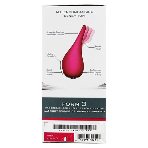 Form 3 Waterproof Rechargeable Vibrator by JimmyJane - Clit Ticklers and Pulsators