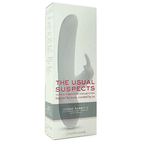 Iconic Rabbit 2 Rechargeable Vibrator by JimmyJane - Rabbit Vibrators