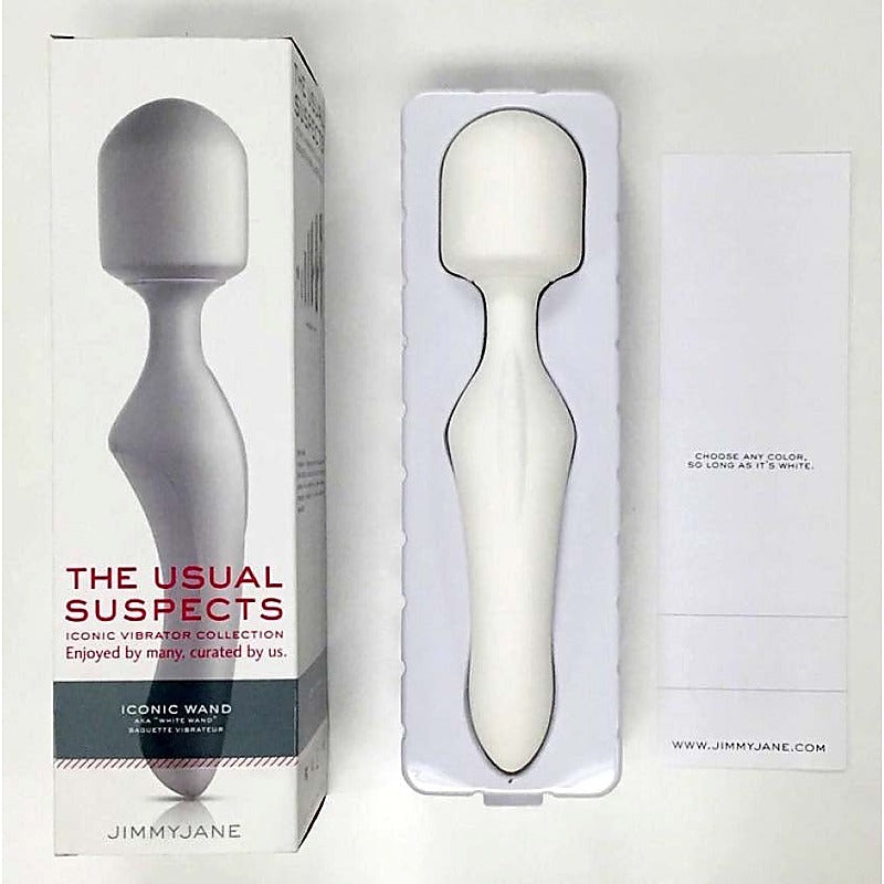 Iconic Vibrating Body Wand Massager by JimmyJane - Waterproof Vibrators