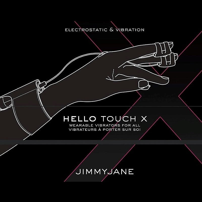 Hello Touch X Rechargeable Finger Massager by Jimmyjane - Finger and Tongue Vibrators