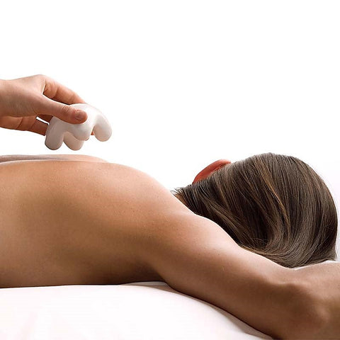 Contour M Ceramic Massage Stone by Jimmyjane - Sex Toys For Couples