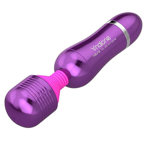 Nalone Roma Whisper Quiet Wand Vibrator with 10 Vibration Modes - Body Wands